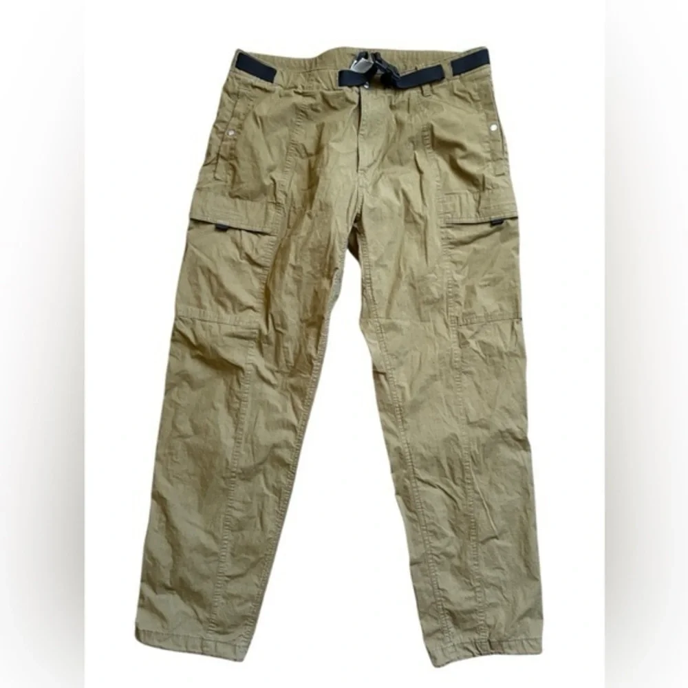 The North Face Mens Mineral Gold Ripstop Cargo PANTS Relaxed Fit size 36